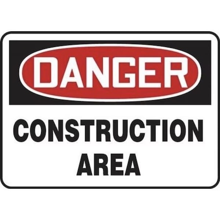 Accuform OSHA DANGER SAFETY SIGN CONSTRUCTIO MCRT135XT MCRT135XT